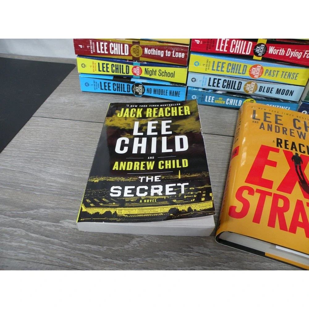Lee Child Jack Reacher Book Lot Collection - 31 Novels - Mixed Formats